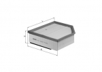 &Otilde;hufilter KNECHT LX 1289/1