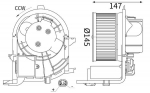 Salongipuhur MAHLE AB 417 000S