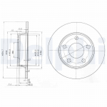 Piduriketas DELPHI BG3671