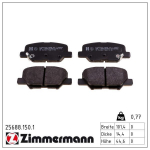 Piduriklotsi komplekt,ketaspidur ZIMMERMANN 25688.150.1