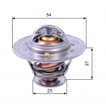 Termostaat,Jahutusvedelik GATES TH22779G1