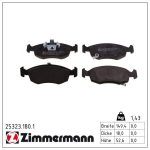 Piduriklotsi komplekt,ketaspidur ZIMMERMANN 25323.180.1