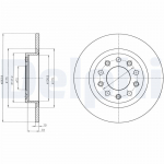 Piduriketas DELPHI BG4315