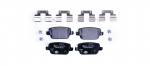 Piduriklotsi komplekt,ketaspidur HELLA 8DB 355 025-361