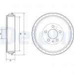 Piduritrummel DELPHI BF564
