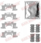 Lisakomplekt, ketaspiduriklotsid QUICK BRAKE 109-1812