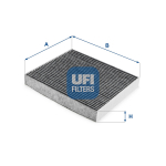 Filter,salongi&otilde;hk UFI 54.284.00