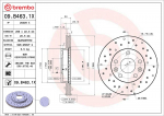 Piduriketas BREMBO 09.B463.1X