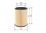 &Otilde;hufilter BOSCH F 026 400 411