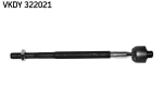 Sisemine rooliots,roolivarras SKF VKDY 322021