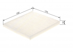 Filter,salongi&otilde;hk BOSCH 1 987 435 096