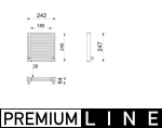 Radiaator,mootorijahutus MAHLE CR 2799 000P