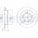 Piduriketas DELPHI BG2584