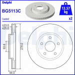 Piduriketas DELPHI BG5113C