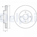 Piduriketas DELPHI BG4953C