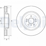 Piduriketas DELPHI BG9175C