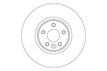 Piduriketas TRW DF6724S