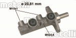 Peapiduri silinder METELLI 05-0330