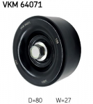 Seade-/juhtrull,soonrihm SKF VKM 64071