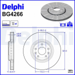 Piduriketas DELPHI BG4266