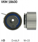 Pingutusrull,Hammasrihm SKF VKM 18600