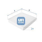 Filter,salongi&otilde;hk UFI 53.118.00