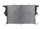 Radiaator,mootorijahutus ABAKUS 022-017-0009-B