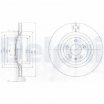 Piduriketas DELPHI BG4087