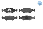 Piduriklotsi komplekt,ketaspidur MEYLE 025 231 0315