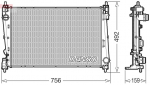 Radiaator,mootorijahutus DENSO DRM09178
