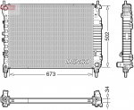 Radiaator,mootorijahutus DENSO DRM20125
