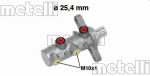 Peapiduri silinder METELLI 05-0726