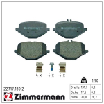 Piduriklotsi komplekt,ketaspidur ZIMMERMANN 22717.180.2