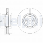 Piduriketas DELPHI BG4167