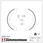 Piduriklotside komplekt,seisupidur ZIMMERMANN 10990.159.0