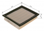 &Otilde;hufilter BOSCH F 026 400 518