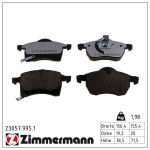 Piduriklotsi komplekt,ketaspidur ZIMMERMANN 23057.995.1