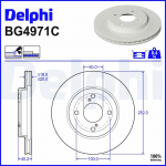 Piduriketas DELPHI BG4971C