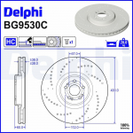Piduriketas DELPHI BG9530C
