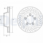 Piduriketas DELPHI BG9226C