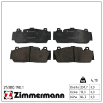 Piduriklotsi komplekt,ketaspidur ZIMMERMANN 25380.190.1