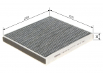 Filter,salongi&otilde;hk BOSCH 1 987 432 319