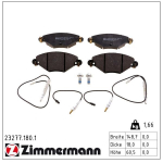 Piduriklotsi komplekt,ketaspidur ZIMMERMANN 23277.180.1