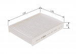 Filter,salongi&otilde;hk BOSCH 1 987 435 066