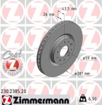 Piduriketas ZIMMERMANN 230.2385.20