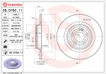 Piduriketas BREMBO 08.D760.11