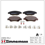 Piduriklotsi komplekt,ketaspidur ZIMMERMANN 23959.175.2