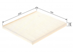Filter,salongi&otilde;hk BOSCH 1 987 435 114