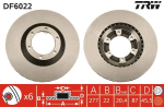 Piduriketas TRW DF6022