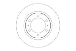 Piduriketas TRW DF3934S
